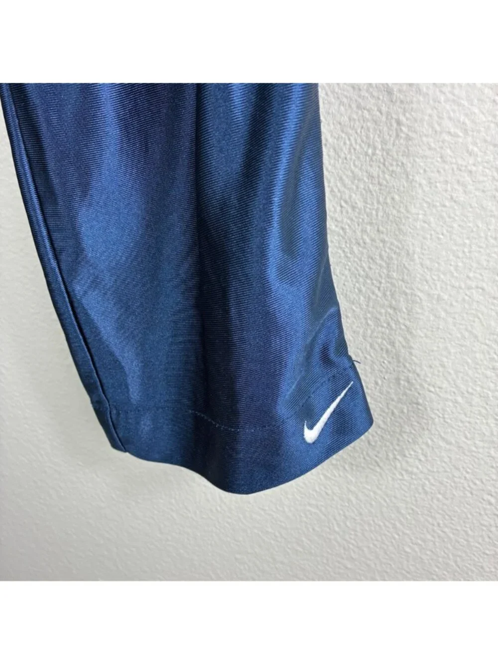 VTG 90’s/Y2K Nike Dazzle Tear Away Basketball Track Pants Blue Sz Medium